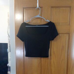 short sleeve crop top